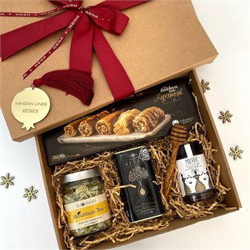 Greek Baklava and Hints of Crete Christmas Corporate Gift