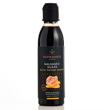Balsamic Glaze with Thyme Honey - Papadakis Crete