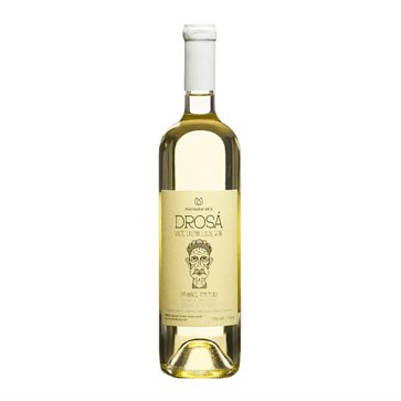 Drosá Local Cretan Organic White Wine | Vidiano - Thrapsathiri