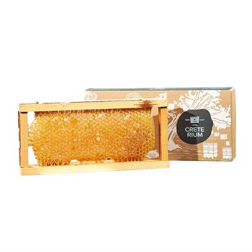Honeycomb with Organic Honey in a Beehive Box | Creterium
