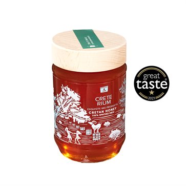 Organic Honey from Thyme, Pine & Cretan Herbs 1000g | Creterium