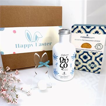 Easter Gift with Greek Ouzo 