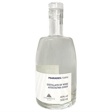“Psarades” Dafni Wine Distillate (Tsikoudia) | Lyrarakis Wines 500ml