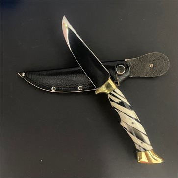 Cretan Stiletto Knife Bone Bronze