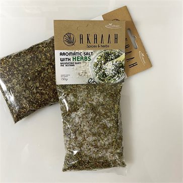 Αρωματικό Αλάτι με Βότανα Ακάλλη 150gr