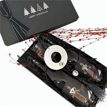 Cretan Red Wines for Christmas  Branded Corporate Gift Box