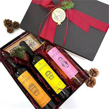 Mplexa Cretan Wines Christmas Gift Box