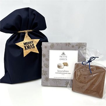 Christmas Corporate Gift with Kourabies & Chocolate