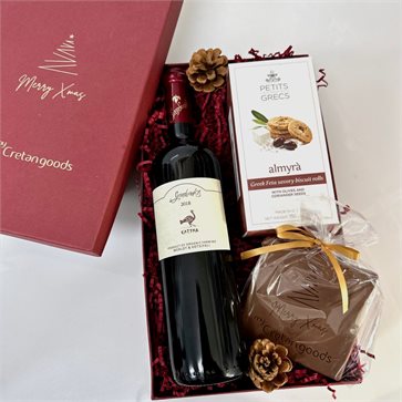 Eltina Organic Red Wine Christmas Gift Box