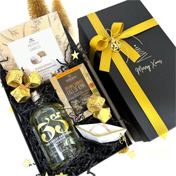 Black & Gold Christmas Luxury with Rakomelo | Corporate Gift Box