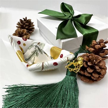 Handmade Christmas Greek Boat  - New Year's Charm 2025