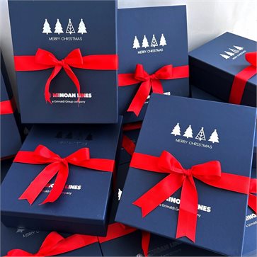 Christmas Branded Box with Company's Logo - Corporate Gifts