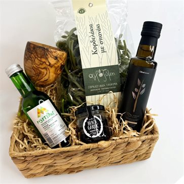 Wine & Dine Delight Greek Gift Box