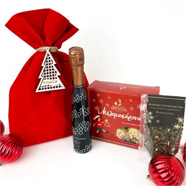 The Christmas Red Pouch | Χριστουγεννιάτικο Εταιρικό Δώρο