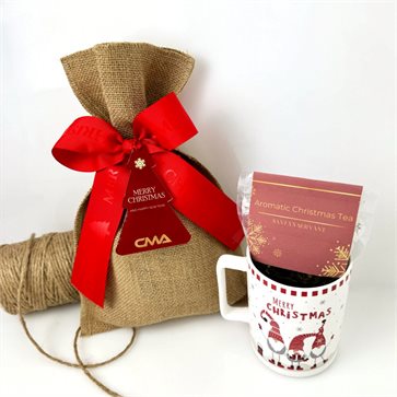Christmas Tea Time Corporate Gift Pouch