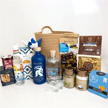 Aegean Tastes Await You Greek Gift Box