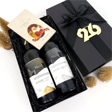 Χριστουγεννιάτικο Εταιρικό Δώρο με κρασιά Λυραράκης