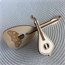 Cretan Lute & Lyra mini wooden decorative