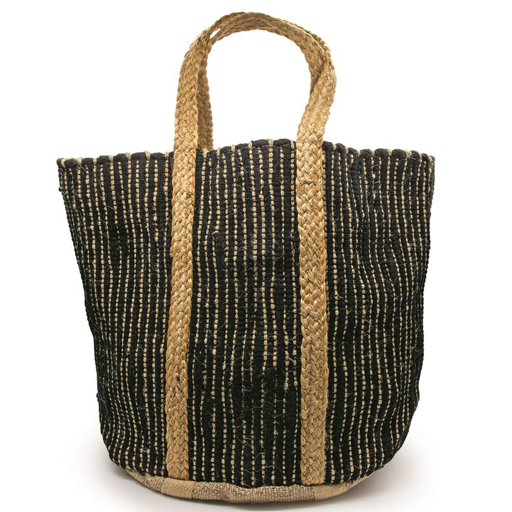 Carry-All Handwoven Tote Almond